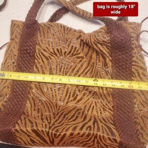 Animal-esque Brown Bag-Pocketbook